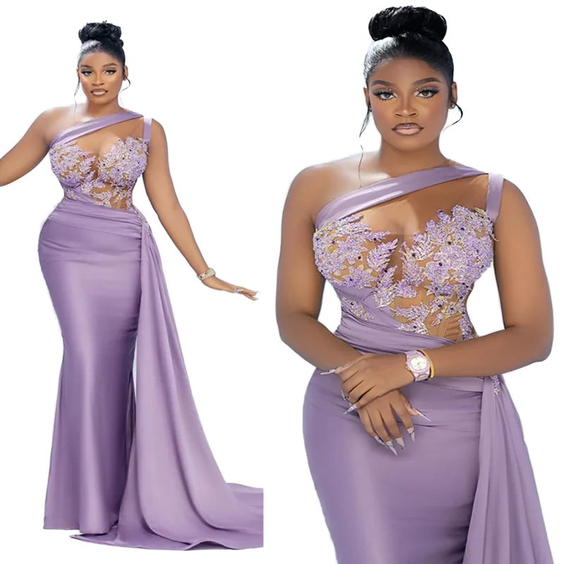 2026 Solid Color Mermaid Silhouette Strapless