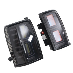 อะไหล่รถยนต์ อุปกรณ์ตกแต่งภายนอก ไฟท้ายรถยนต์แบบแคบ ไฟท้าย LED สำหรับ PAJERO V33 V43 V55 1991-1999 MONTERO - Product Image 4