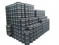 Raccord d'expansion souple en caoutchouc pour isolation des vibrations, connecteur souple pour système d'eau