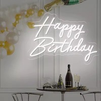Enseigne néon LED personnalisée en acrylique pour dropshipping avec conception gratuite, indice de protection IP67, garantie de 2 ans pour chambre à coucher, fête d'anniversaire et décoration intérieure
