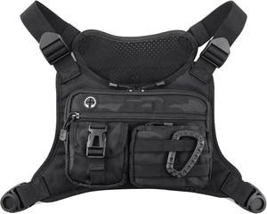 Échantillon gratuit Sac à bandoulière tactique confortable en nylon Sac tactique pour homme Sac de poitrine tactique pour la randonnée - Product Image 6