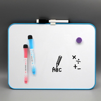 Tableau blanc magnétique double face A4, imperméable, pour l'école, le bureau, la maison, tableau blanc de bureau personnalisé, tableau blanc effaçable à sec