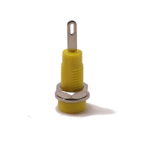Prise banane nickelée 2mm Fiche de panneau isolée pour fiche banane 2mm