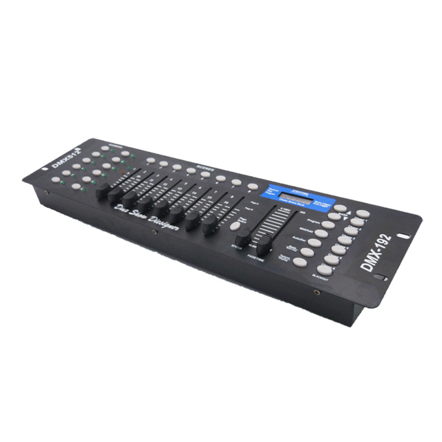 DMX 192 Channel Stage Light Controller Built in Wireless Transceiver DMX512 Lighting Console for DJ Disco Party