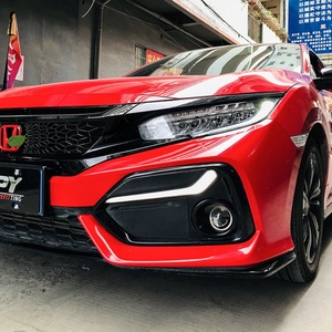 อุปกรณ์ตกแต่งรถยนต์ ไฟตัดหมอก ชุดแต่ง Civic ไฟหน้ารถยนต์ ไฟ LED DRL สำหรับ Civic Si Typer Hatchback - Product Image 4