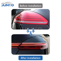 Système d'éclairage arrière Junyo, mise à niveau des feux arrière à LED pour Porsche Panamera 14-16 970.2, conversion en feux arrière pleine largeur 971