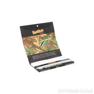 Honeypuff New Design Square White 110mm Kingsize Rolling Paper With Filter Tips - Product Image 4