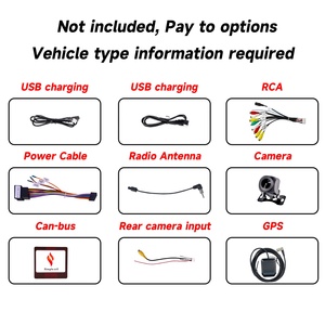 Factory Universal <strong>9</strong> and 10.1 Inch Android 13 Car Multimedia Player 8 Core Touch Screen GPS Navigation CarPlay Stereo Radio - Product Image 5