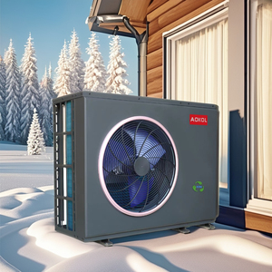 Pompe à chaleur air-eau compacte certifiée ERP A++, taux d'échange thermique optimisé, compatible avec différents tuyaux de chauffage au sol PEX pour longue distance - Product Image 5