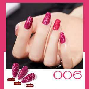 Esmalte de <span class=keywords><strong>Uñas</strong></span> en Gel KUDAN, Efecto Agrietado UV, Alta Pigmentación, Semipermanente - Product Image 2