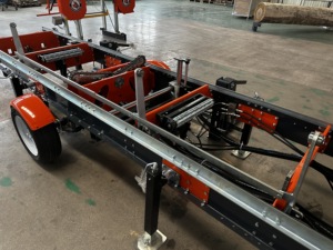 RS36G Deluxe Automatische Schmierölsystem-Schwenkblatt-Sägemühle, Gasbetriebene Industrielle Automatische Sägewerksmaschine - Product Image 4