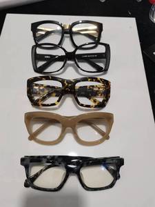 Hiển thị sang trọng các loại cổ điển Acetate kính lớn khung làm bằng tay dày Acetate khung quang học - Product Image 6