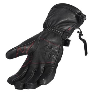 Cross Border Winter Genuine Leather Ski <b>Gloves</b> Black Touchscreen <b>Warm</b> Unisex Adult Sports <b>Gloves</b> - Product Image 3