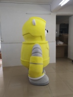 Costume de mascotte personnalisé sur le thème des plantes avec aimant pour selfie, LED et matériau EVA pour adultes unisexes - Idéal pour les festivals d'Halloween - Prix direct