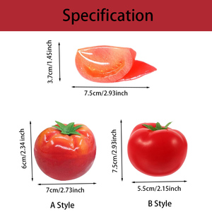 Tomates Artificiales de Espuma Realistas para Decoración de Cocina y Hogar, Artículos para Fiestas, Accesorios para Fotos - Product Image 4