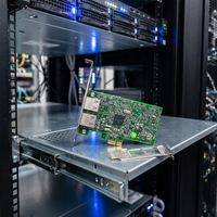 Adaptador de Red Ethernet Broadcom BCM5720-2P Gigabit de Doble Puerto PCIe 2.0 X1, Tarjeta de Interfaz de Red, Controlador LAN PCIe de Alta Velocidad