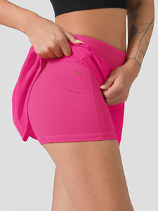 Gonna corta sportiva a vita alta da donna americana europea nuovo abbigliamento da Tennis a pieghe con funzione Anti-camminata - Product Image 6