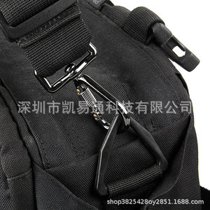 <b>Camera</b> Strap Carabiner Hook Black Metal D Ring For <b>Camera</b> <b>Bag</b> Attachment - Product Image 5