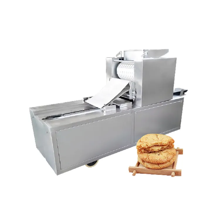 Máquina para hacer galletas automática pequeña de acero inoxidable, máquina para depositar galletas