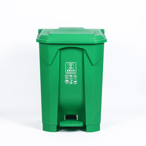Poubelle à pédale 12L, verte, pour usage intérieur - Product Image 3