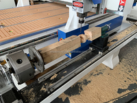 Machine de gravure sur bois de haute précision, fournie par l'usine, routeur CNC à 4 axes pour le bois