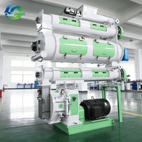 LUODATE - Fournisseur d'usine - Machine à granulés d'aliments pour animaux de ferme commerciaux 10-25TPH - Ligne complète de production de granulés d'aliments pour volailles et bétail