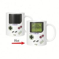 Mug personnalisé Gameboy à changement de couleur - Cadeau idéal pour les nerds, les fans de Nintendo, les hommes et les passionnés de jeux rétro des années 90