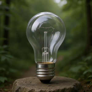 Bombilla incandescente estándar Clara de 200W 230V, tipo A, base de vidrio transparente E27 - Product Image 3