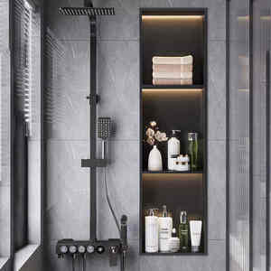 <span class=keywords><strong>Nicho</strong></span> de <span class=keywords><strong>Ducha</strong></span> Cuadrado de Acero Inoxidable para Baño, Nichos de Pared para Baño, Nichos de <span class=keywords><strong>Ducha</strong></span> 304 - Product Image 6