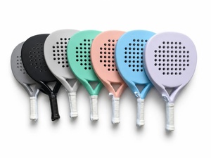 <span class=keywords><strong>Raquette</strong></span> <span class=keywords><strong>de</strong></span> <span class=keywords><strong>padel</strong></span> en fibre <span class=keywords><strong>de</strong></span> carbone personnalisée, noyau léger en EVA, <span class=keywords><strong>raquette</strong></span> <span class=keywords><strong>de</strong></span> tennis <span class=keywords><strong>de</strong></span> <span class=keywords><strong>padel</strong></span> multicolores pour les sports <span class=keywords><strong>de</strong></span> plein air - Product Image 1