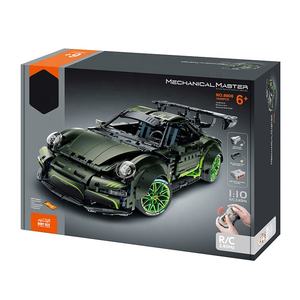 لعبة تطبيقات التحكم البرمجة البلاستيك diy أطقم لعب التحكم عن بعد بناء كتل التعليمية <span class=keywords><strong>2</strong></span>.4G RC سباق لعب سيارة - Product Image 3