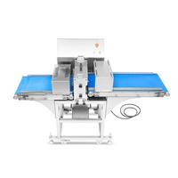 Nouvelle trancheuse à viande industrielle de qualité alimentaire en acier inoxydable 304 avec moteur en cuivre de 2200 W, production de 1000 kg/h et épaisseur réglable