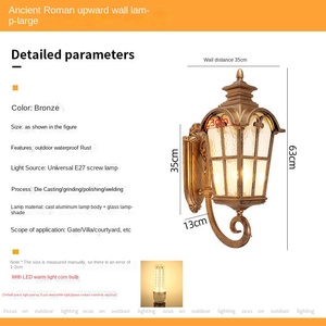 Ip65 Applique Murale Extérieure Étanche Extérieure Led Lumière Applique Extérieure Applique Murale Extérieure De Haute Qualité - Product Image 6