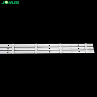 Lámpara LED de Barra JY-814 MS-L2141 V1 para TV E Mer Sun de 43 Pulgadas, Repuestos M43D SH-39B 4365 MC-39B 4510D G43DFHDS8-BF 824MM, 8 Bombillas 3V