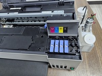 Printer Transfer Termal DTF A4 XP600 Paling Hemat Biaya, Flatbed Digital Core Berbiaya Rendah dengan Pompa, Harga Kompetitif