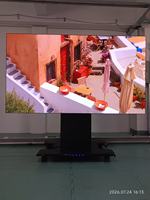 Pantalla de TV Inteligente Plegable con Micro LED COB sin Costuras, Alto Contraste, P1.25, Motorizada, para Cine en Casa de Lujo