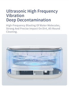 Nettoyeur à ultrasons pour bijoux Eraclean, personnalisable, pour la maison, machine de nettoyage à ultrasons portable, 640 ml, avec application - Product Image 3