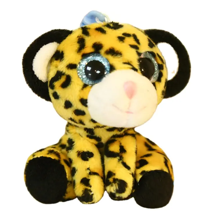 Porte-clés en peluche, Mini jouets, en forme de grands yeux, animaux, offre spéciale,