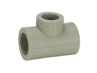 Raccord de tuyau en Tee tpr de haute qualité, couleur verte, Tubes de plomberie personnalisés de 20 à LK-211 mm pour l'alimentation en eau, 125