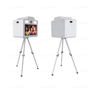 Photobooth Tendance 2025 avec Appareil Photo Reflex Numérique, Écran Tactile 21,5'' et Imprimante Intégrée, Idéal pour Fêtes et Mariages - Product Image 3