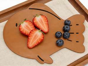 เขียงรูปทรงปลา ทำจากไม้คอมโพสิตน้ำหนักเบา เขียงบาง ล้างในเครื่องล้างจานได้ เขียงใยไม้สำหรับห้องครัว - Product Image 6