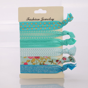 Bijoux de mode, attaches pour cheveux, nœuds élastiques, style décontracté pour femmes, style japonais et coréen, emballage en carton multifonctionnel - Product Image 6