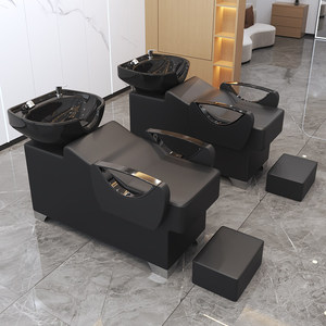 Sillón de lavado para salón con <span class=keywords><strong>lavacabezas</strong></span> reclinable - Product Image 2
