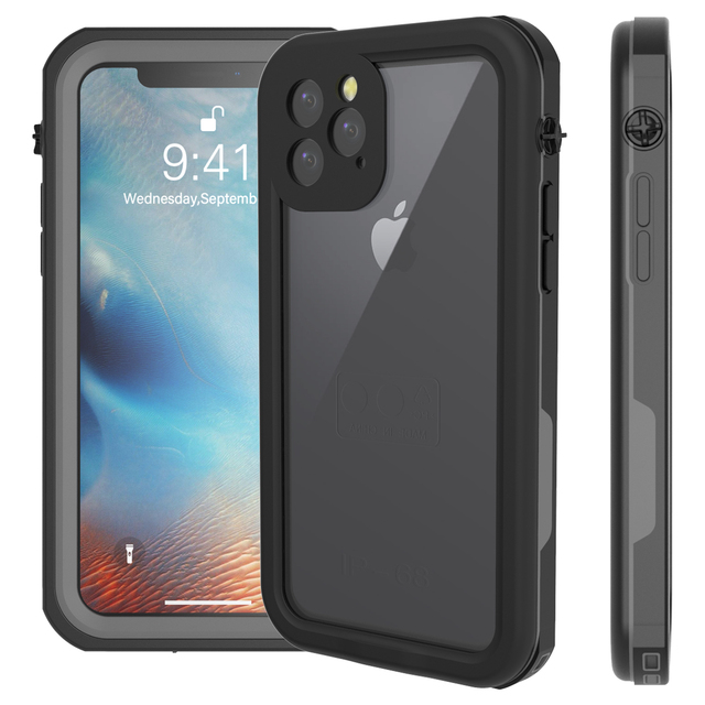For iPhone 12/12 Pro/12 Pro Max Case IP68 Waterproof 360 Degree Protection Underwater Cover for iPhone 11 12 Cell Phone Case