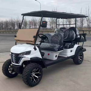 Carrito de Golf Eléctrico de 6 Plazas, Color Blanco, con Control Remoto, Personalizado, con Autonomía de 90 km y Cargador Inteligente - Product Image 3