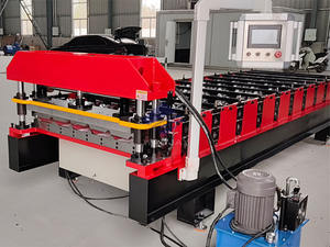 Factory Price Single Layer Metal Roofing Forming <b>Machinery</b> <b>Tile</b> <b>Making</b> Machine - Product Image 4