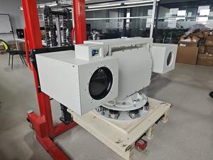 Caméra infrarouge de <span class=keywords><strong>vision</strong></span> nocturne double CMOS 4MP IP66 Pan-Tilt grand angle, détection haute vitesse, imagerie thermique longue portée, données NVR - Product Image 4