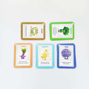 Jeu de cartes de <span class=keywords><strong>poker</strong></span> personnalisé écologique avec impression de logo, cartes flash pour enfants, jeu éducatif - Product Image 3