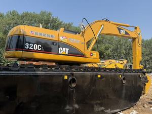 Excavadora Anfibia Usada Caterpillar CAT 320CL 320 de Excelente Rendimiento, Modelo 320 320gc con Brazo Extendido de 18m, Equipo Pesado - Product Image 6