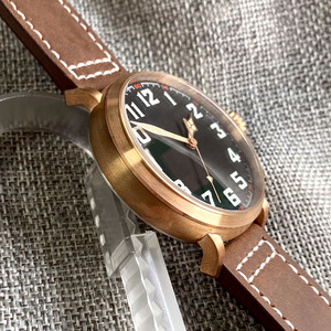 นาฬิกาสีบรอนซ์เรืองแสงสีเขียวเป็นพิเศษสำหรับผู้ชาย PT5000 NH35เคลื่อนไหวนักประดาน้ำขนาดใหญ่200เมตรกันน้ำ - Product Image 3